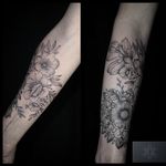 Arms Flower..... Composition floral avec mendhi Done by @praspberry_grafikdesign 
