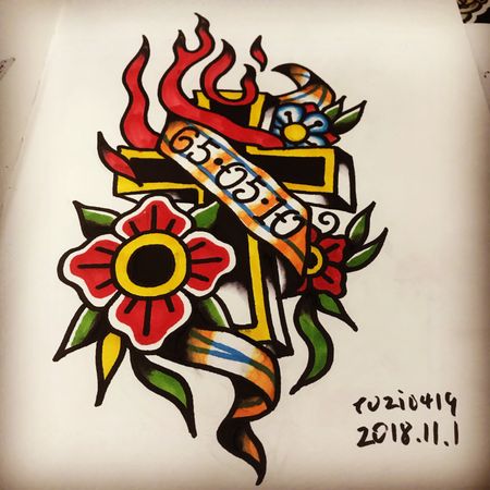 Flash tattoo
