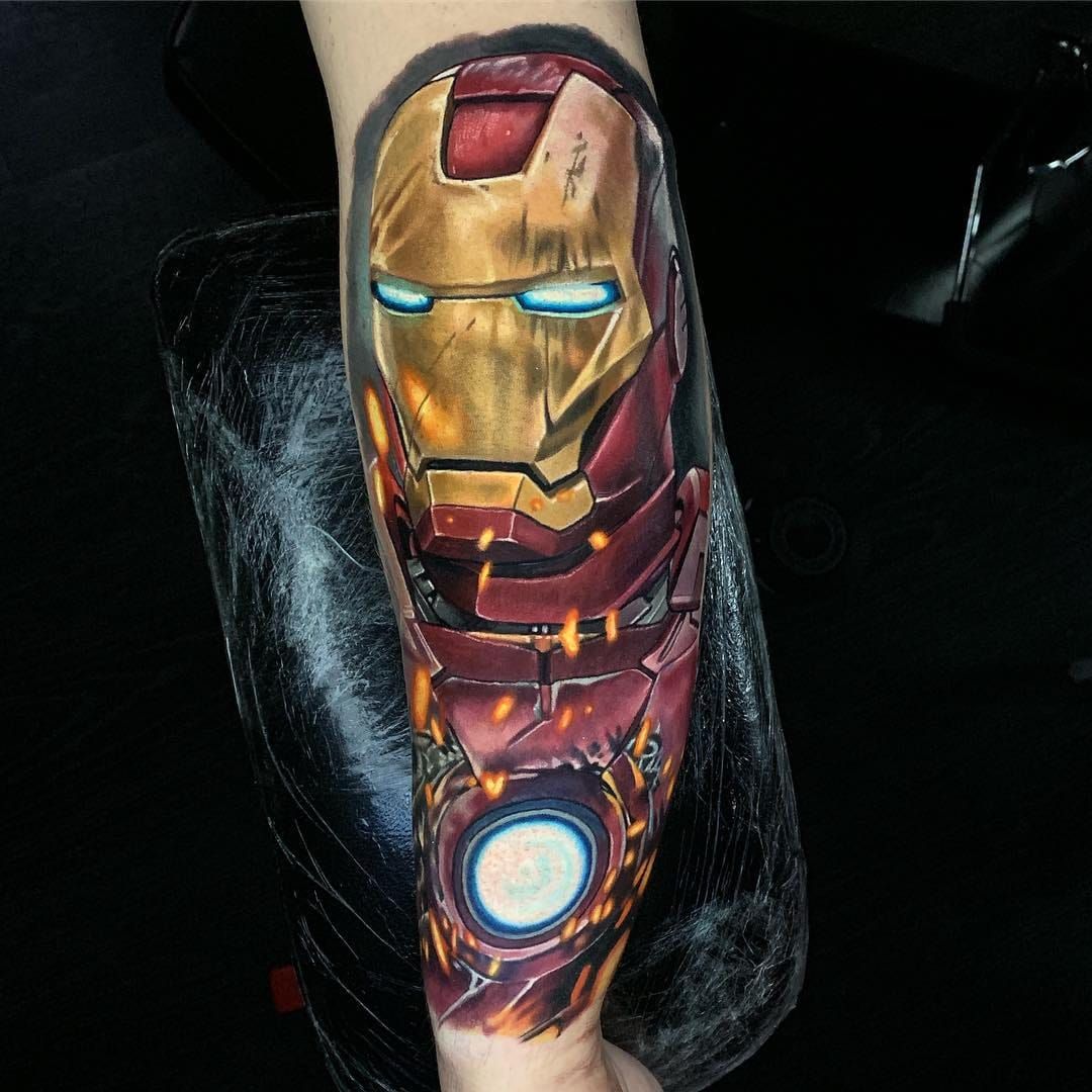 Buy Iron Man Temporary Tattoos for Cosplayers 4 Different Hearts Online in  India  Etsy