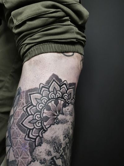 Small mandala from today