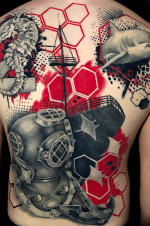 Tattoo by Distinctive Body Art Studio