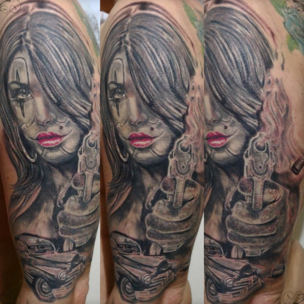 Tattoo uploaded by D Guerra • Some more details added for a half leg sleeve.  in progress by DG • Tattoodo
