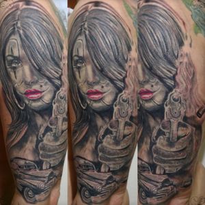 Black and gray work by DG 