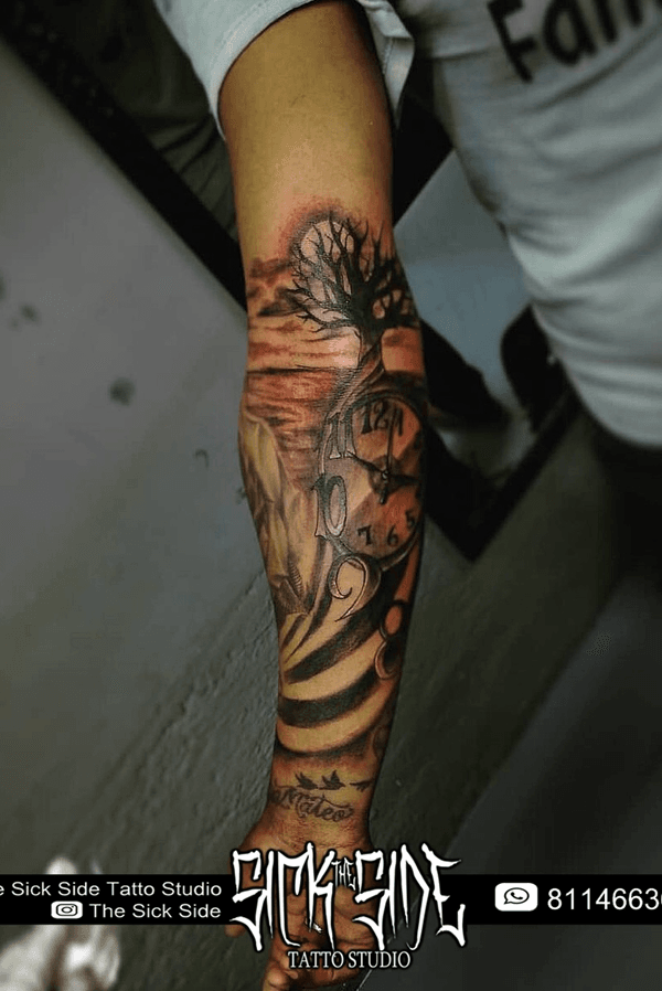 Tattoo from the sick side tattoo 