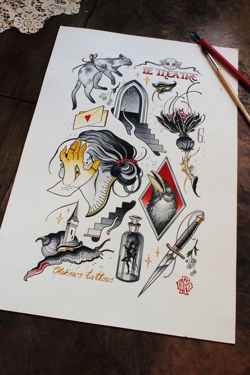 Flash tattoo