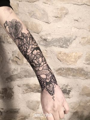 Tattoo uploaded by Insanity'nk • #tattoos #tattooist #tattooartist #dijon  #blackwork #blackworkerssubmission #mandala #mandalatattoo  #ornementaltattoo #ornamentaltattoo #snaketattoo #mehndi #mehenditattoo  #MehndiDesign #vegantattoo • Tattoodo