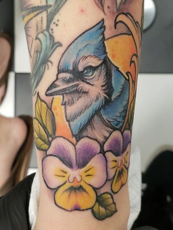 Blue Jay Tattoo 