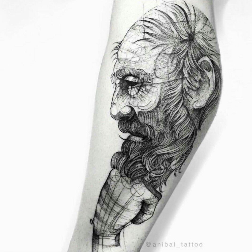 My first tattoo  Samurai Thinker by Cooper Marsh at Irish Ink Tattoo  Piercing in Greenwood Indiana  rtattoos
