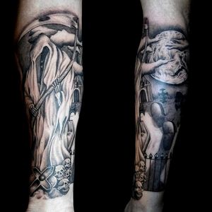 #halfsleeve #reaper #cemetary #moon #blackandgrey #blackandgreytattoo #intenzetattooink #fkirons #fadetheitch #stencilstuff #inkeeze #kwadron #ink #inked #inkedlife #inkedmag #tats #tattoo #tattooist #tattooartist #artist #artwork #tattoooftheday #picoftheday #photooftheday #thomtats7 @Thomtats7 
