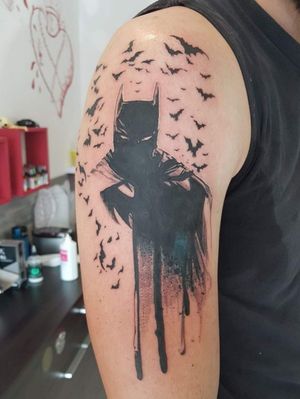 #batman #bulldencre #tattooart 