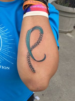 Spina Bifida awareness tattoo 