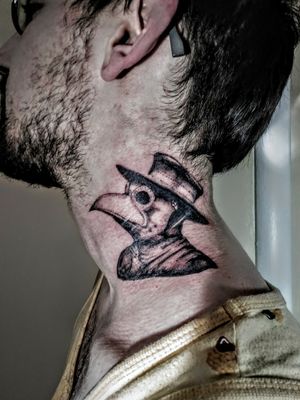PlagueDoctor Tattoos #PlagueDoctorTattoos #plaguedoctor #scptattoo #tattoo #SCPTATTOO #blackwork #silverback #cheyennehawk#cheyenne #horrortattoo 