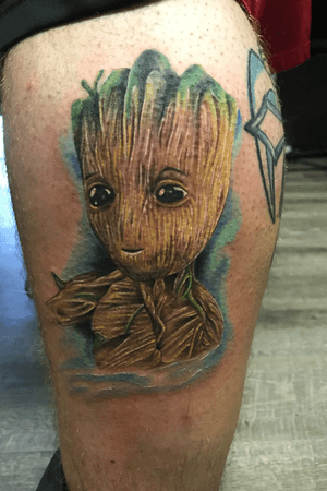One of my favorite piece of work stil to this day, the baby groot i did