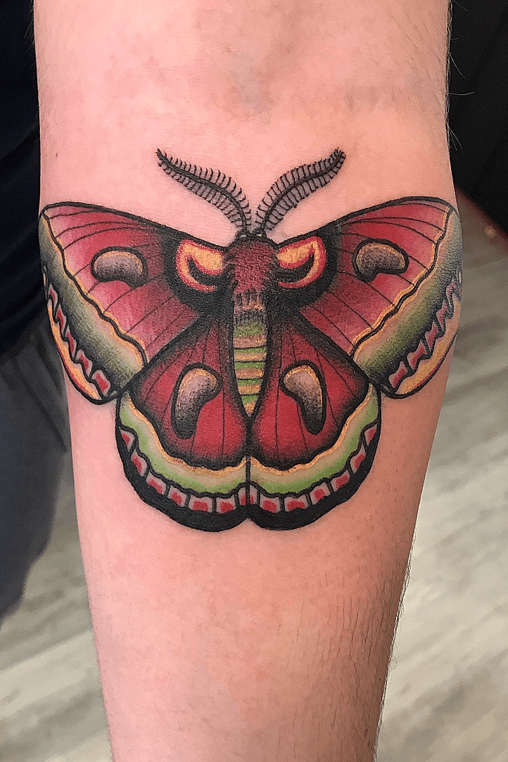 What are the different meanings of moth tattoos