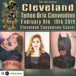 Come get tattooed this year at the cleveland convention febuary 8-10 