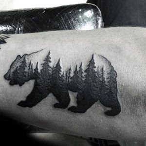 Forest Themed Tattoo.#getinkD #work #foresttattoo 