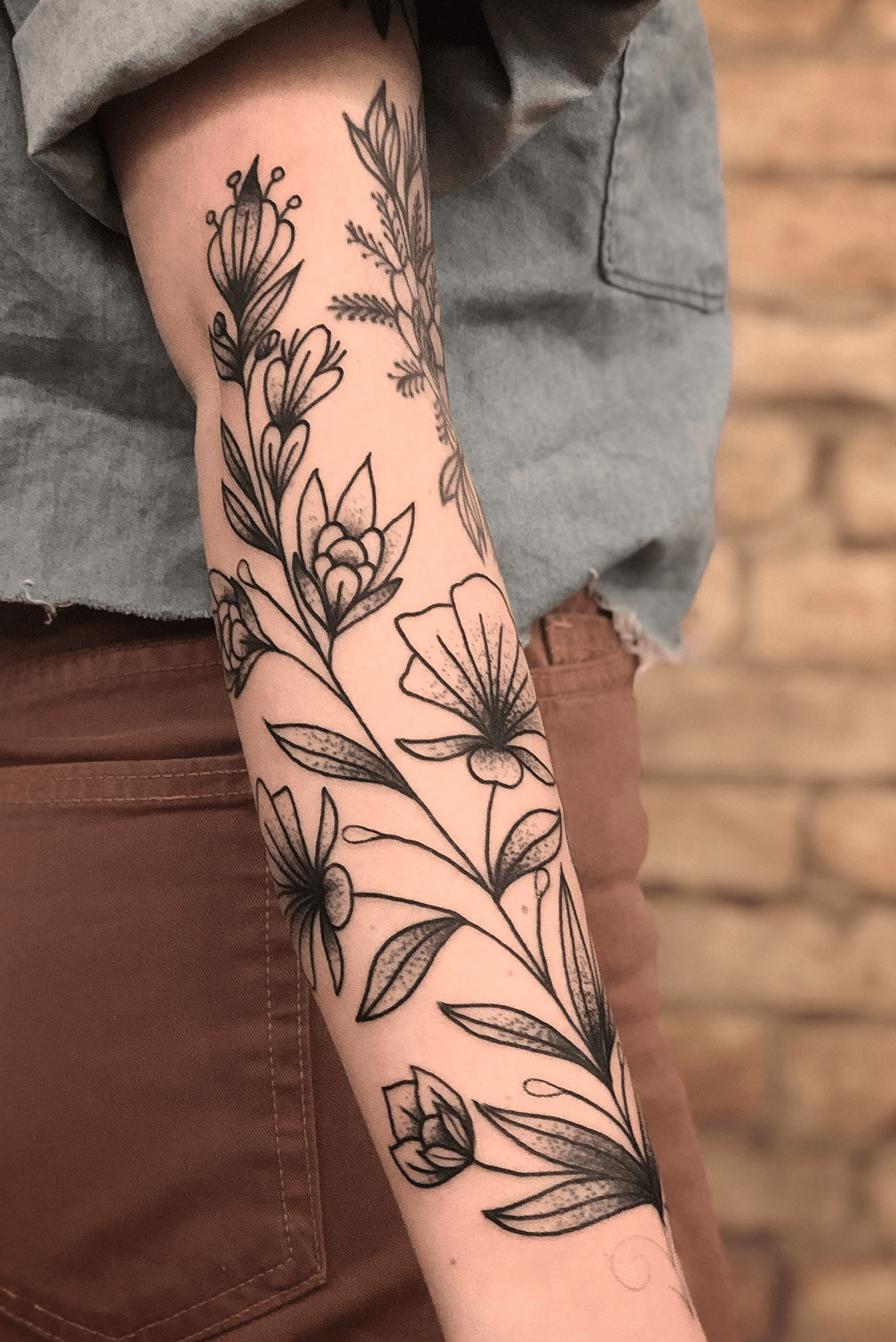Whimsical Illustrative Tattoo Art Inspired by Animals and Plant Life