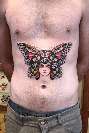 Butterfly lady by Tommy Doom