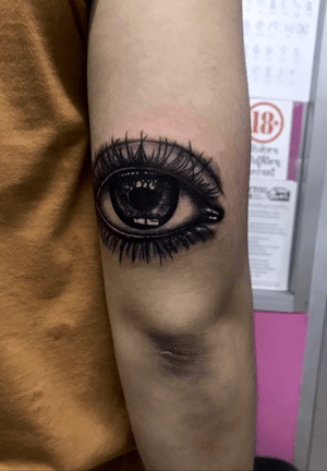 eye 👁👁#tattoo#eyetattoo #TATTOOTHAILAND #tatted 