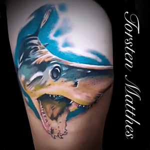Mako shark tattoo