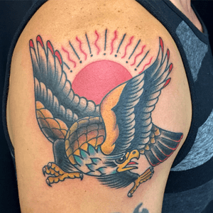 Everyone should have an eagle tattoo. 