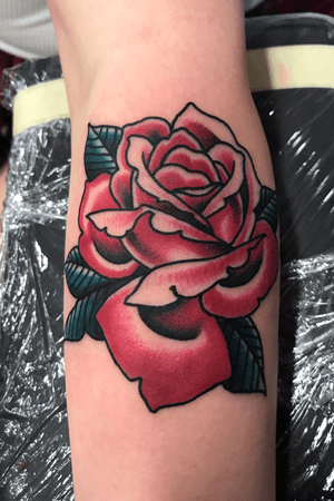 Roses are classic and timeless, come get more from me! #RoseTattoos #traditionaltattoo 