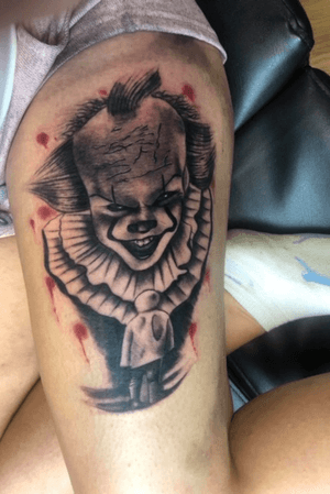 #it #pennywise #horror #tattoo #tattoos