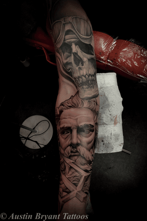 Part of an ongoing sleeve
