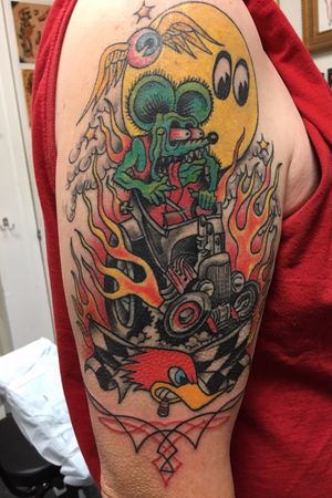 Custom tattoo by Jesse E
