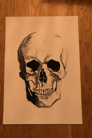 #skulltattoo #skull#tattoodoartist#pierrepaumen