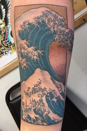 Healed custom tattoo by Jesse E
