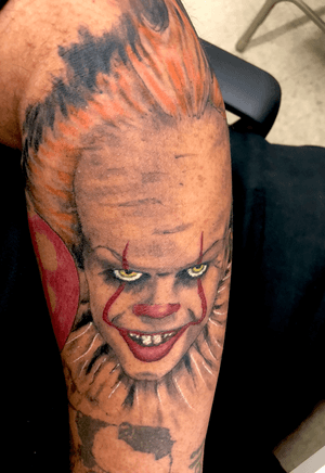 One of my personal favorite tattoos I have is my Pennywise piece