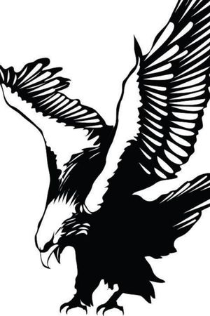 landing eagle tattoo