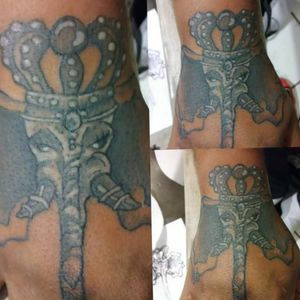Original design by me on this hand piece.