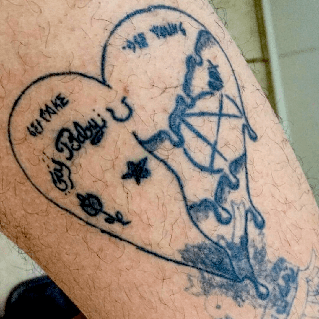 Lil Peep Tattoo Design Idea  OhMyTat