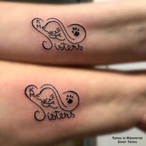 Sister tattoo, custom design
