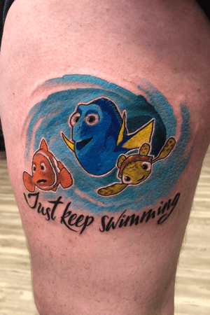 Just keep swimming 😜