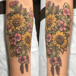Scar cover flowers 
