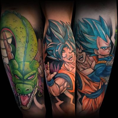 Vegeta (Dragon Ball) Tattoo Design