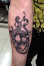 Octopus heart. Original design by Marina Latre.