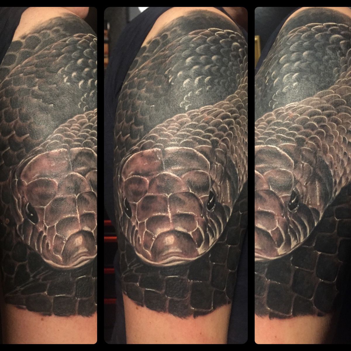 Tattoo uploaded by Jango Bruce • #snake #snaketattoo #tattoo #nofilter ...