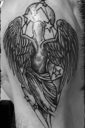 #tatouage #tattoo #angel #Star #france 