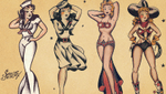 Reference - Sailor Jerry Pinup Flash