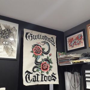 Part of my spot at blckcvlt tattooing, located at 45 street 21 - 42 in bogota colombia. 