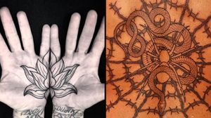Tattoo on the left by Diamante Murru and tattoo on the right by Mirko Sata #Mirkosata #Diamante Murru #besttattoos #best