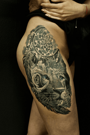 Tattoo by Pitbull tattoo