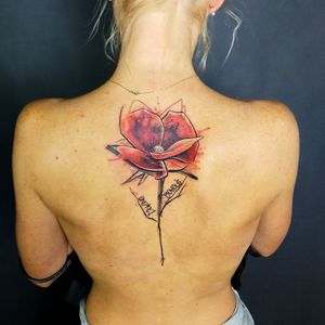 #poppy #flower #names #tattoo 