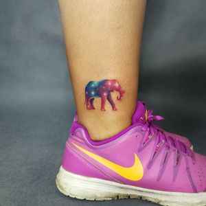 #elephant #stars #mini #tattoo 