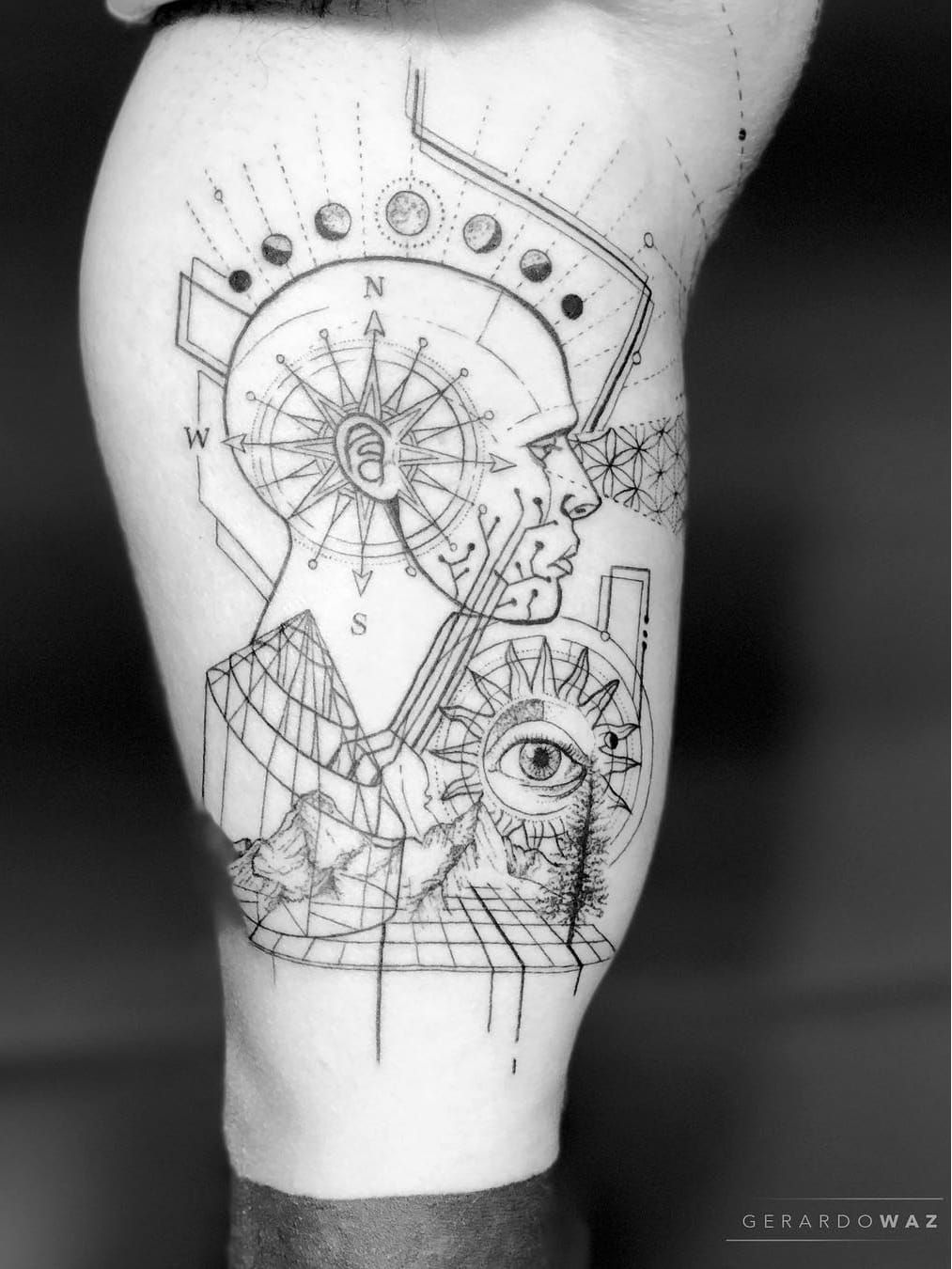 TRIPPINK Tattoos  Compass and Anchor Custom Tattoo  By  trippinktattoos   Conscience is a mans compass A rusty nail placed  near a faithful compass will sway it from the truth