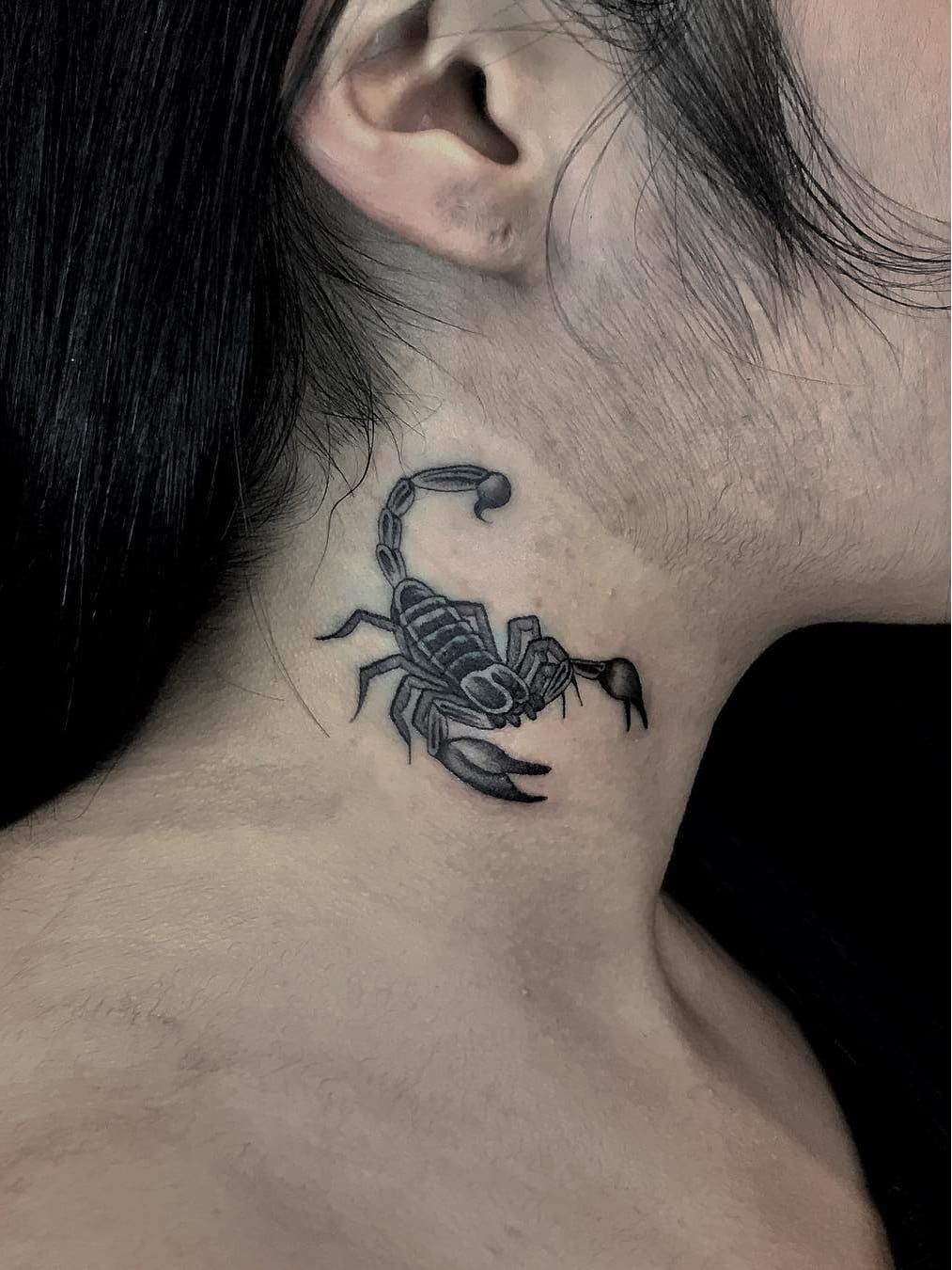 Scorpion Tattoos for Men  Neck tattoo for guys Scorpion tattoo Tattoos  for guys